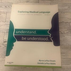 Exploring Medical Language Textbook - Teal & Navy Cover